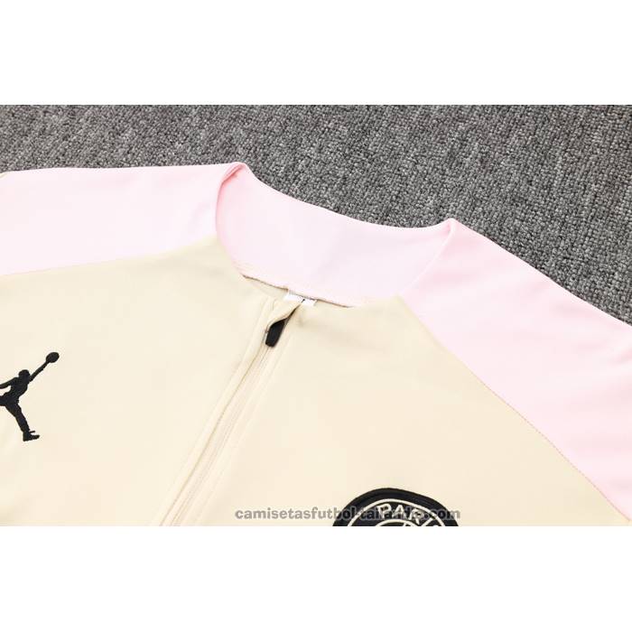 Chandal de Sudadera del Paris Saint-Germain Jordan Nino 24/25 Amarillo